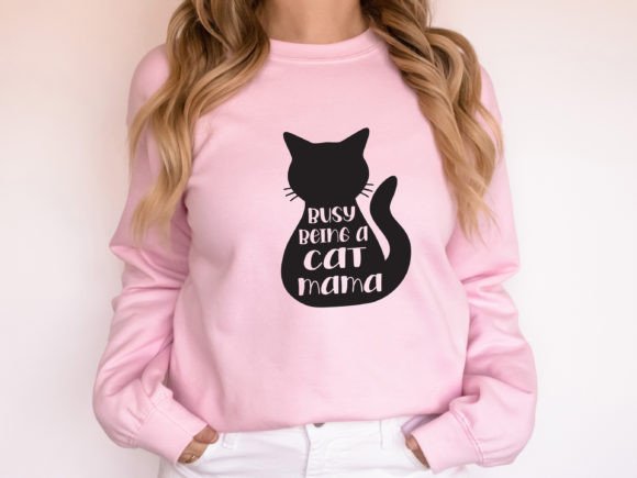 Cat Mom SVG, Cat Mom Quotes: Graphics & Crafts for Digital Publishing