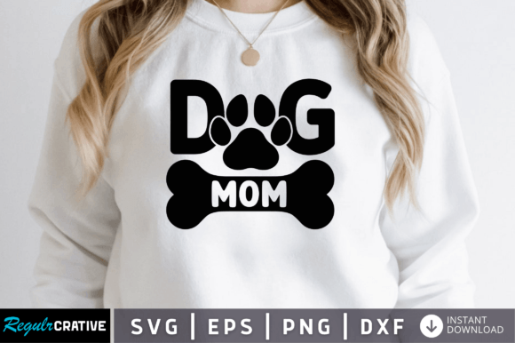 FREE Dog Mom Svg: Graphics and Crafts for Digital Sellers