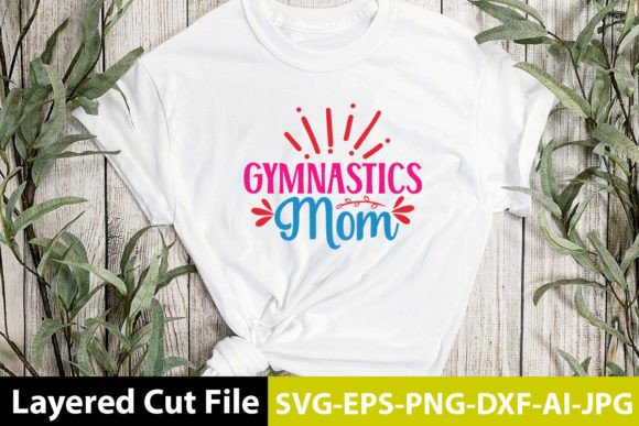 Gymnastics Mom SVG Design