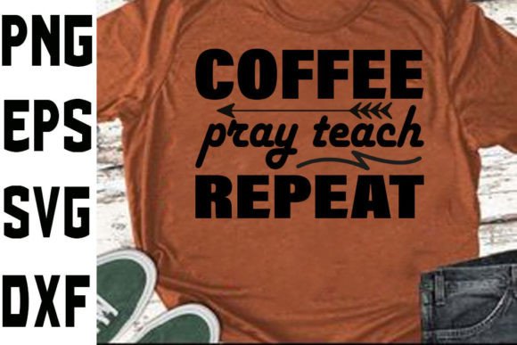 Homeschool Mom Svg Design Coffee Pray Graphics