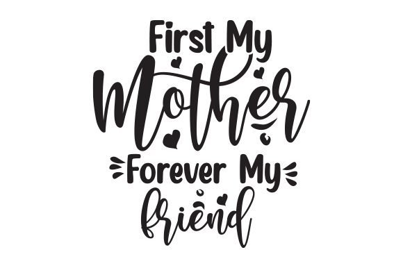 Mom SVG Typography T-Shirt Design