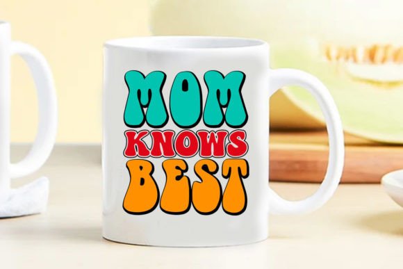 Retro Mom Svg Mom Knows Best Graphics