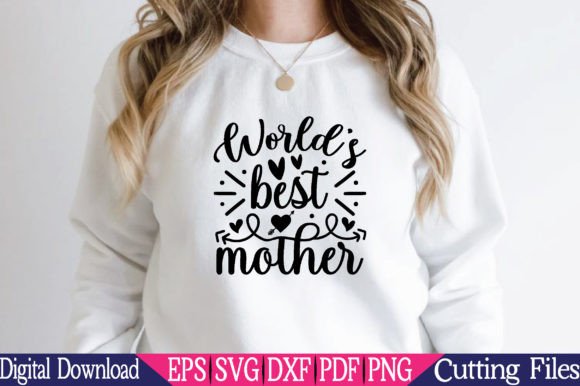 World’s Best Mother, Mom SVG